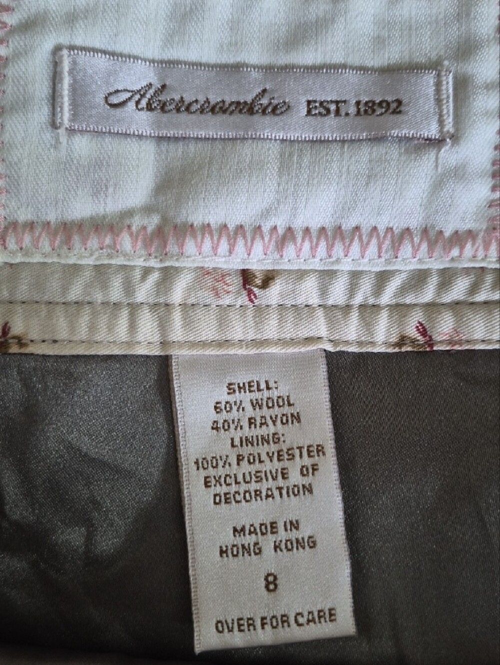 90s Y2K Abercrombie & Fitch Wool Plaid Pleated Micro Mini Skirt Buckle Detail - Picture 2 of 8